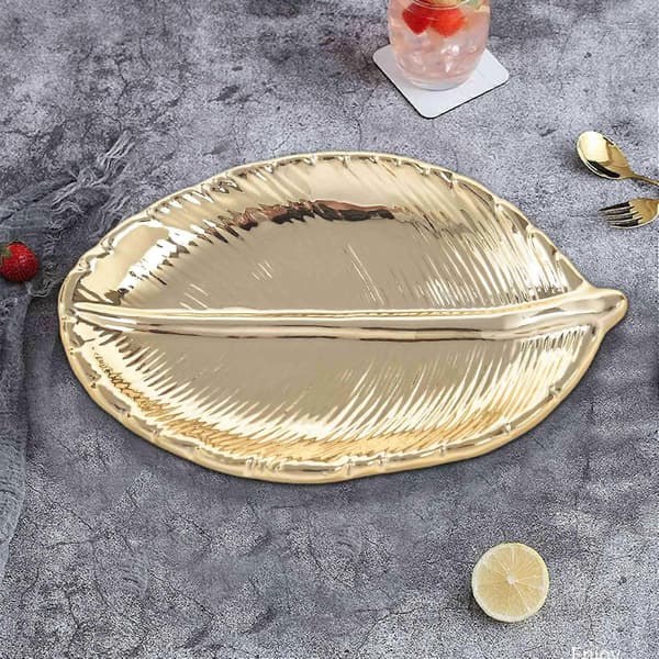 Decorative Ceramic Plate Porcelain Candy Jewelry Dish