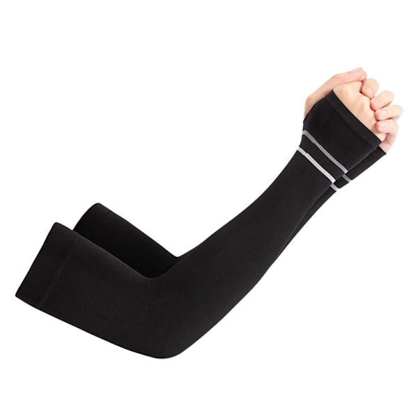 Solbeskyttelsesarmbeskyttere Armærmer SORTE black