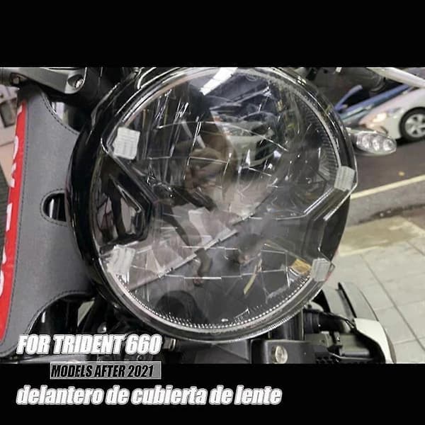 Motorcycle Headlight Protector Front Headlight Guard For Trident 660 Trident660 2021-2022 Tr