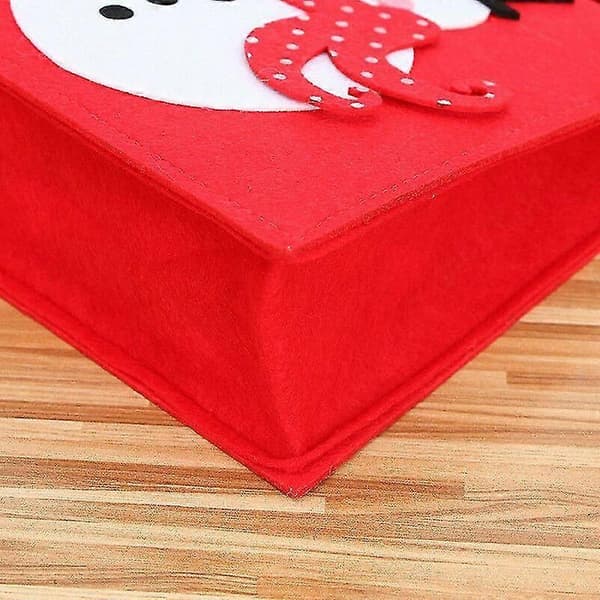 Set med tecknade julklappspåsar - Jultillbehör - Julkasse - Jultomte