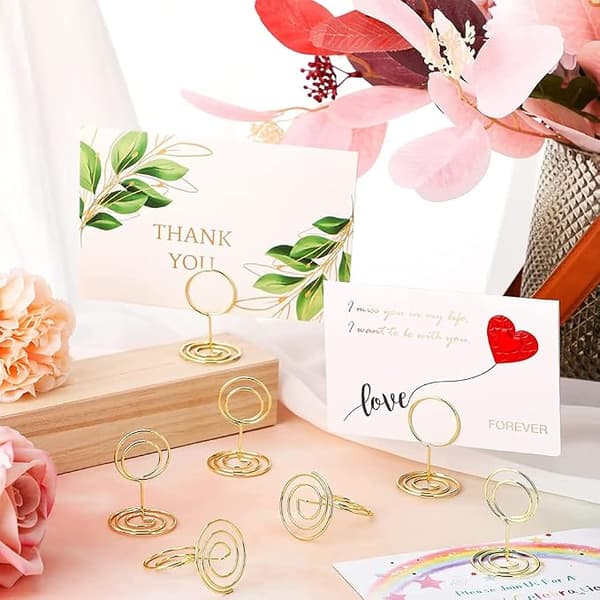 20 stk. bordnummerholdere til bryllup Ph