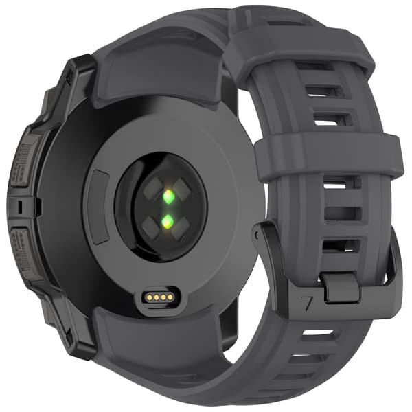 Premium silikon Garmin Instinct 3 45mm erstatningsreim