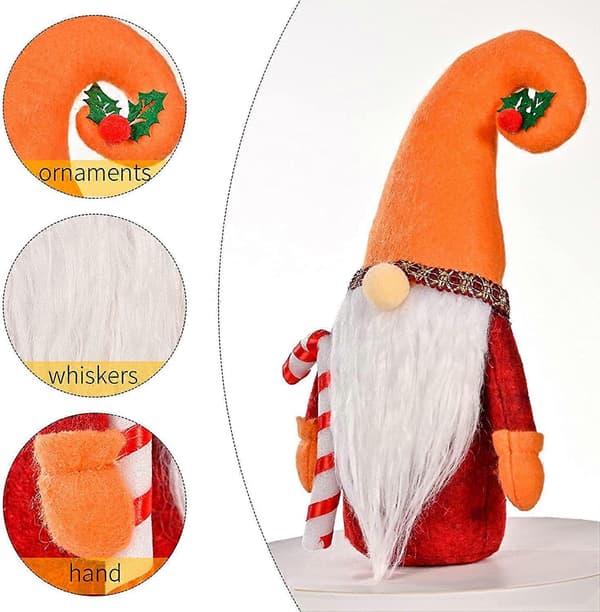 Juldekoration Tomte Dekorationsfigur Juldekoration Tomte Docka P @-6