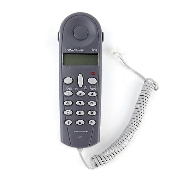 Telefon Telefon Butt Test Tester Lineman Værktøj Netværkskabel Sæt Enhed C019 Kontroller for Telefonlinje Grå hvid Grå vit