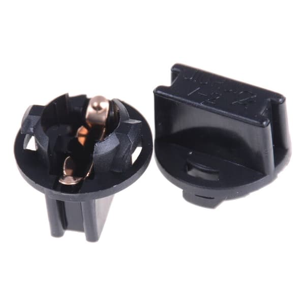 10 pcs T10 Socket Dashboard W5W 168 192 194 Twist Lock Wedge Base Lamp Holder