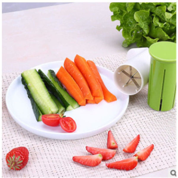 Creative Kitchen Utensils, Multifunctional Fruit and Vegetable Slicer, Fruit Salad Pizza Fruit Dispenser