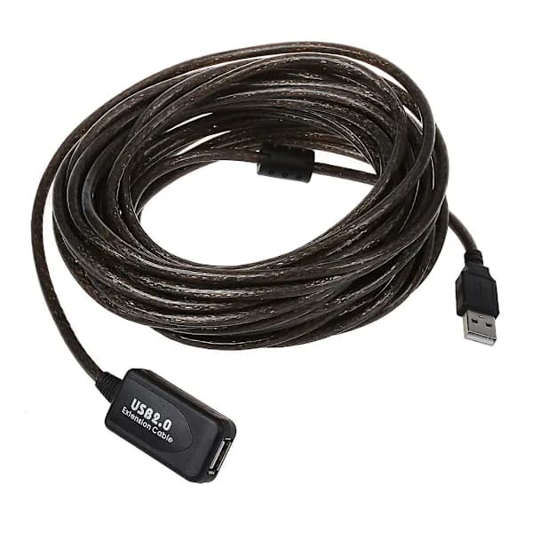 10m USB 2.0 Forlengelse Aktiv/Repeater 480 Aktiv USB Forlengelseskabel