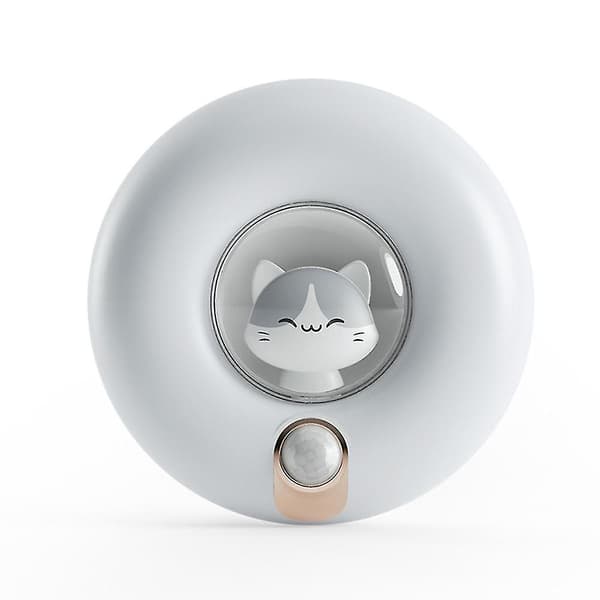 Circle Cat Human Body Induction Light, LED Night Light