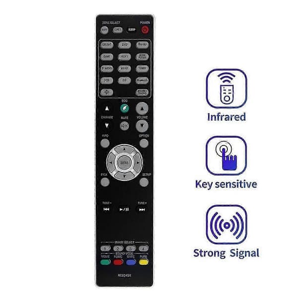 Replacement Remote Control RC034SR for Marantz AV Receiver RC034SR RC035SR SR5012 NR1608 SR6013 SR5014 S Edition 0812