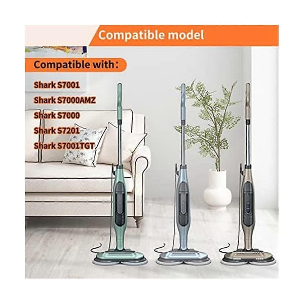 S7001 Erstatningsmoppe til S7000 S7000AMZ S7001 S7001TGT S7000 S7201 S7005 S7020 Dampmoppe