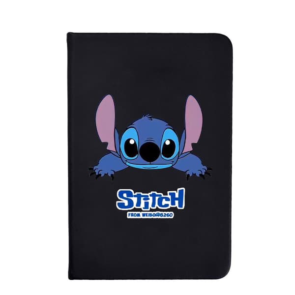 2 stk. Stitch Svart Notatbok Studenthåndbok Organizer-1
