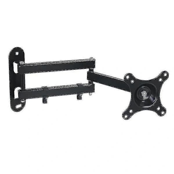 2024 LCD RV/Caravan TV Mount Aluminum Wall Bracket Arm Anti-Shake (1 pc, Black)