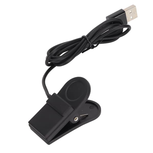 USB Smart Watch Opladningskabel til Garmin Fenix Chronos Smartwatch Sort