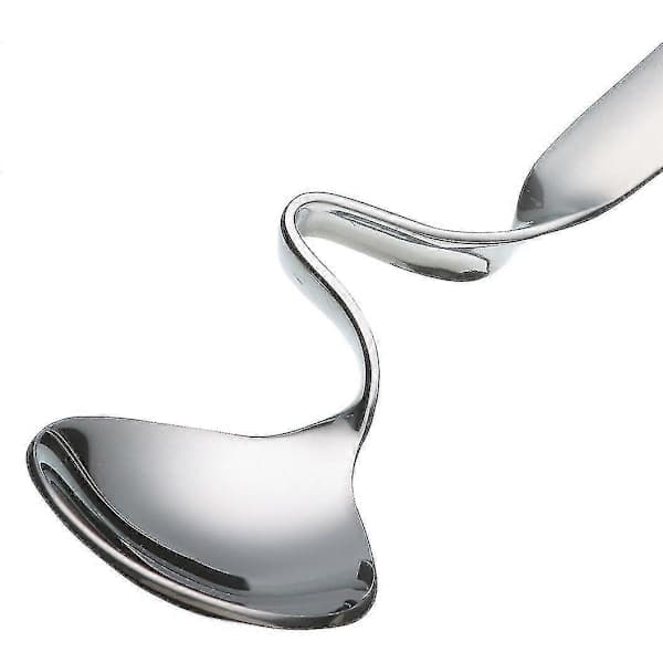 6 stk. Honningskjeer, Rustfritt Stål, 14,5 cm - Excellent