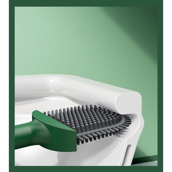 Effektiv rengöring med en snygg ABS TPR toalettborste