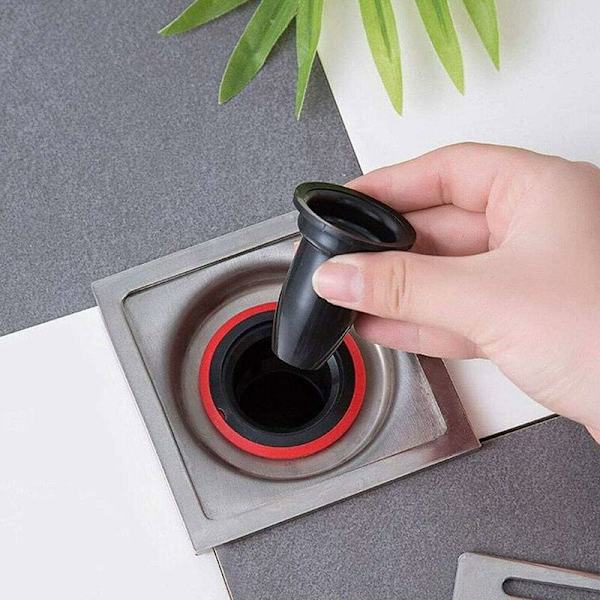 Kitchen Sink Accessories 4 Pcs Rubber Odorless Floor Drain