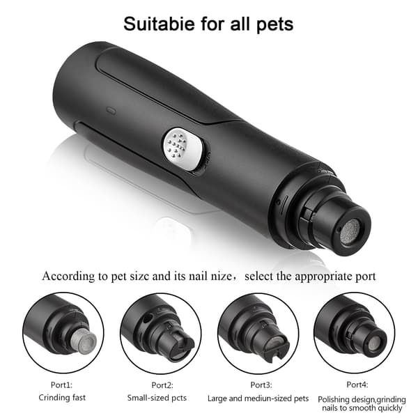 Rechargeable Pet Nail Grinder - USB Rechargeable Pet Nail Grinder