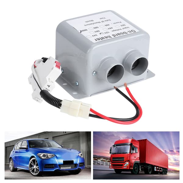 12V 800W Varmeapparat Frontrute Glass Defroster Tåke Eliminator 2 Luftuttak 5s Rask Oppvarming for Bil Lastebil