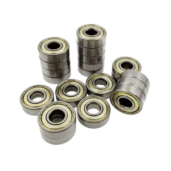 Nya 608ZZ kuglelejer, ABEC 7, 20 stk. hurtige kuglelejer til rulleskøjter, skateboard, longboard, waveboard, 8 x 22 x 7 mm