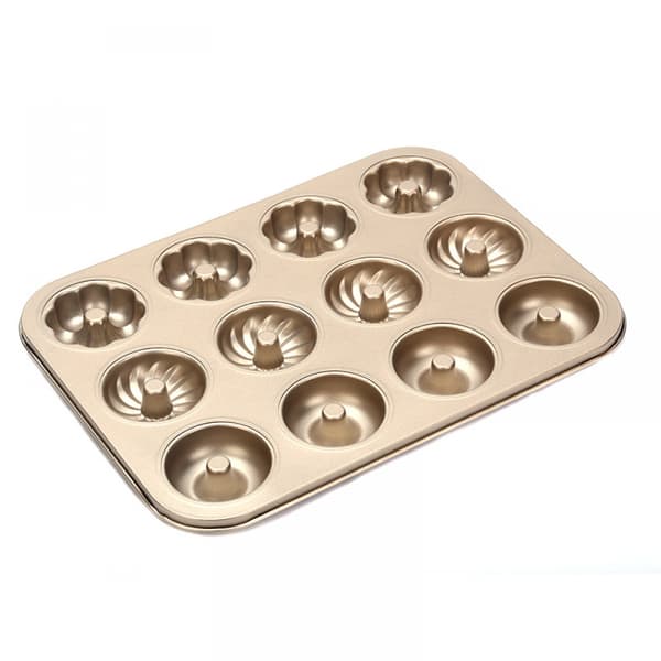 Munkform Bagel Bageform Non-stick Egnet Kompatibel med Kager, Småkager, Bagels-