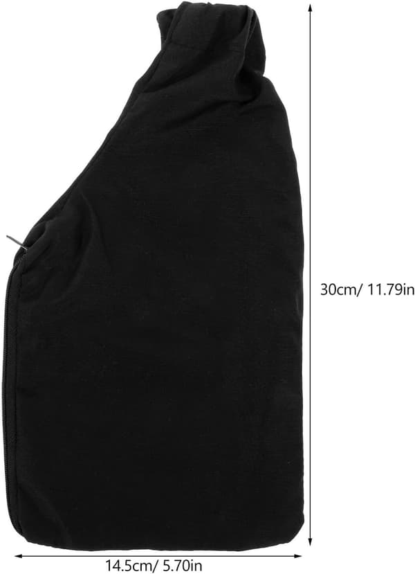 2 stk. støvpose til kap- og bordsav, holdbar støvpose af stof til aluminiumssavemaskine, effektiv støvudsugning, reservedel -