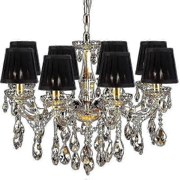6 stk. lampeskærme til lysekrone, pendellampe, bordlampe, gulvlampe