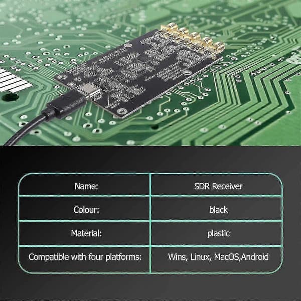 Rsp1 Msi2500 Msi001 Forenklet Sdr-mottaker 10khz-1ghz Amatørradio Mottaksmodul Krets Diy El