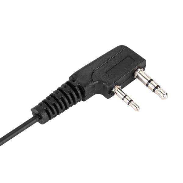 2-Pin Earpiece PTT Walkie Talkie Headset Ear Hook for Two-Way Radio