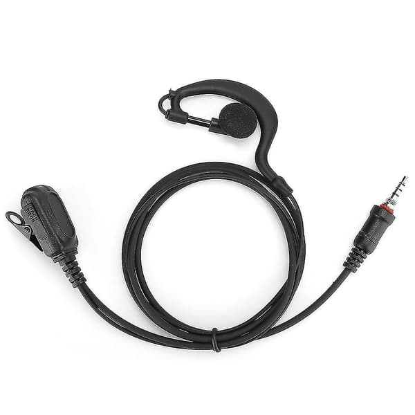 Waterproof Earhook Earphone for ICOM IC M33/M25/M34 Two-Way Radio [DB]