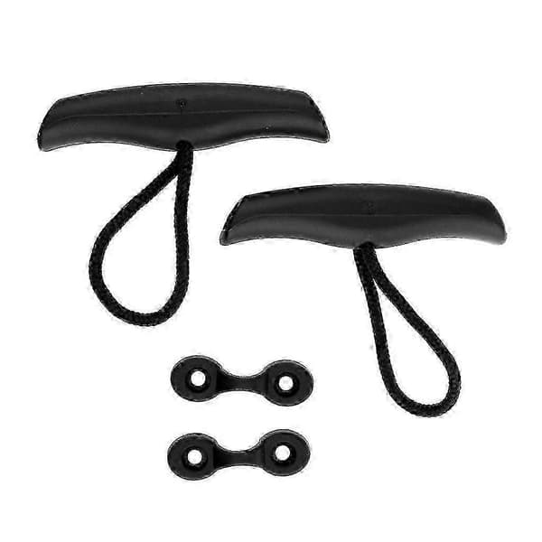 (2-pack) Canoe Kayak Gear Handle Pull Handle Cord Rope Replacement Boat Kayak Carrying Accessories Kit & Pad Eyes well