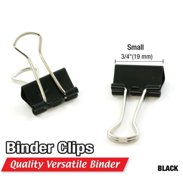 Paper Clips for Document Organization, Binder Clips with Hardened Steel, Rust-Resistant Construction and Multifunctional Design, Excellent