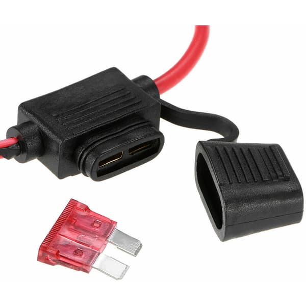 10 stk DC 12V 40A Standard Bladsprøjtesikker Inline Sikringsholder til Bil Cykel