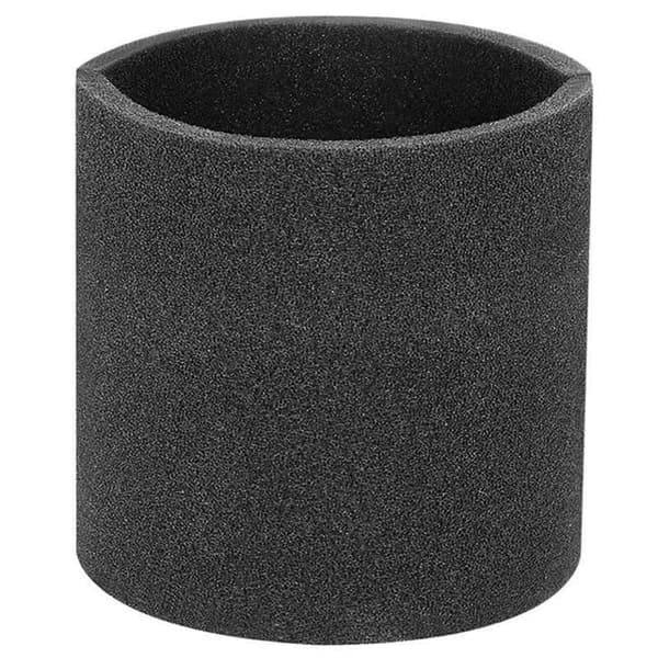 Skumkledde støvsugerfiltre, våte og tørre