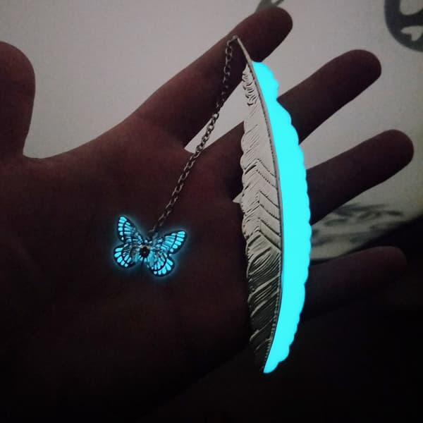 Metallbokmärke, 2 st bokmärken för kvinnor och män Inspiration
