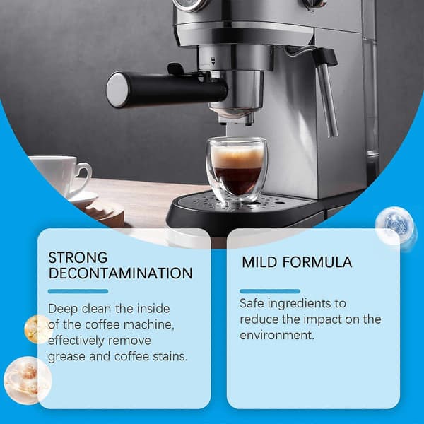 Coffee Machine Cleaning Tablets Effective Descaling for Espresso Machines Multipurpose Cleaner for Coffee Appliances