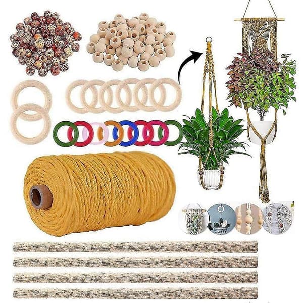 Macrame Plant Hanger For Beginners Crafts For Adults Art Supplies M Macrame