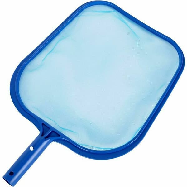Overfladenet til pool, professionelt poolnet med fint net og robust ramme, poolnetfæste til swimmingpool/pool/dam/spabad