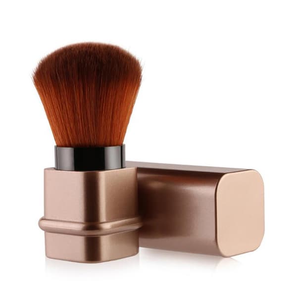 1 st infällbar sminkborste kosmetiskt verktyg för kräm concealer puder