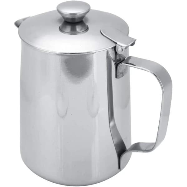 Rustfri Melkekanne Melkeskummerkanne Med Lokk For Latte
