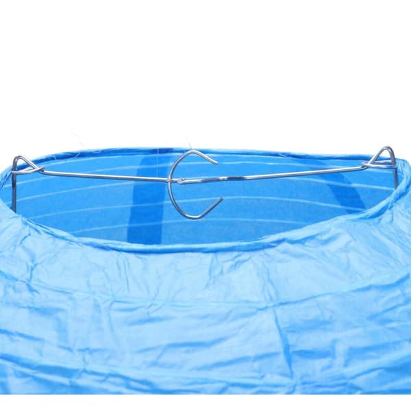 1 x Japansk Papirlanterneskærm til Bryllup, 40cm (16 tommer) Marineblå