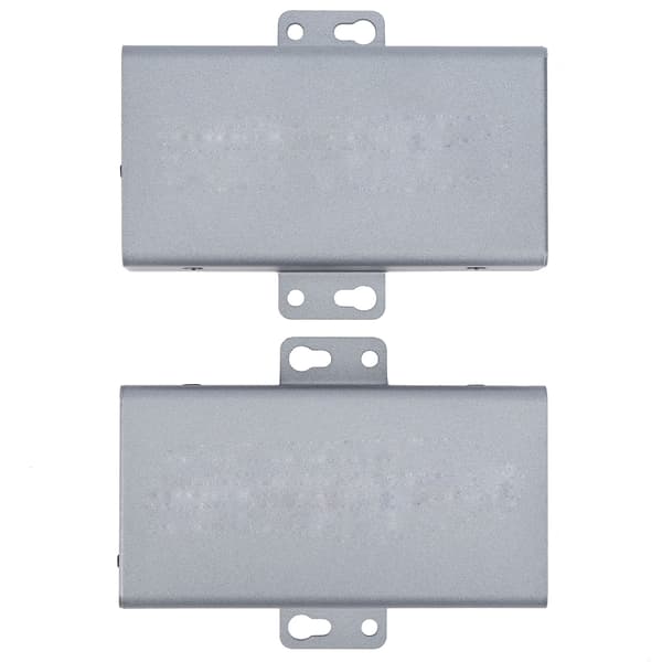 High-Definition Multimedia Interface Extender Kompatibel Sender/Mottaker med Adapter for Signaforlengelse 110-240V UK-plugg