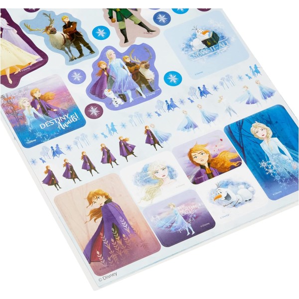 Disney Frozen II Klistermärke Bok Med Över 175 Magiska Klistermärken