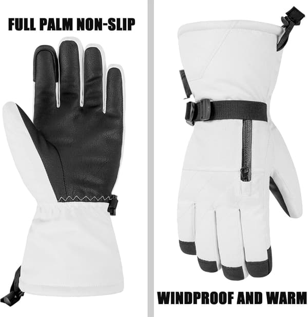 Vinterhansker, vanntette skihansker, perfekte for sykling, trening, sport, løping, ski og snowboard