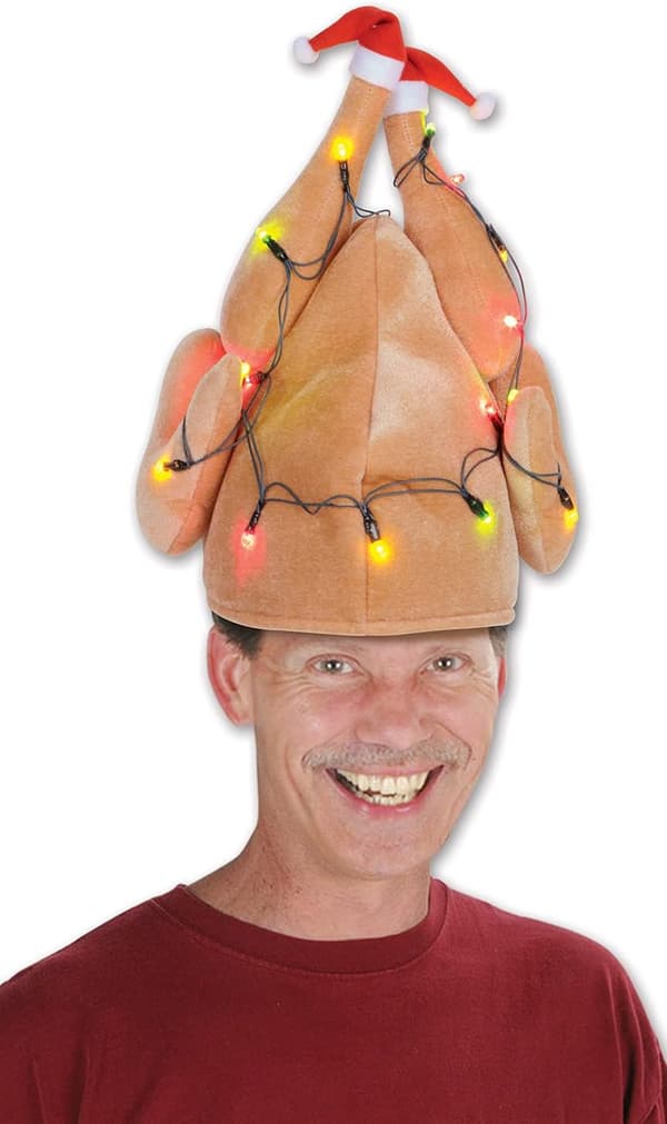 Thanksgiving-hatt Thanksgiving Turkey Hat Rörligt Turkihuvudskydd