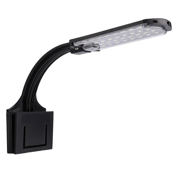 Akvarium LED-plantelys Clip-on-belysning 220-250V EU-plugg