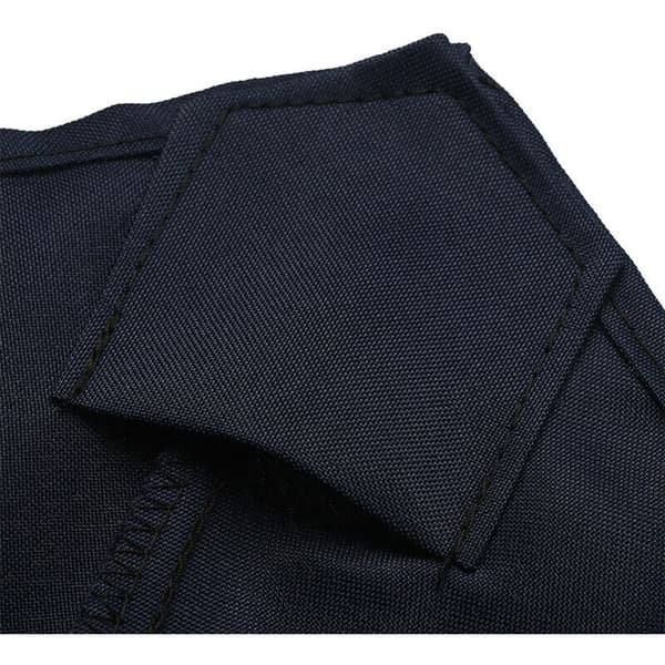 Aurinkovarjon vaihtopäällinen, 6 ripaa, 3 m, vedenpitävä, UV-suojattu, vaihtokangas, musta