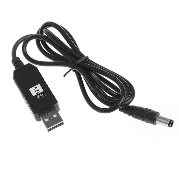 2a Stegupp-spændingstransformator Usb 5v Boost Til 12v Spændingsomvandlare Boost-linje [DB]