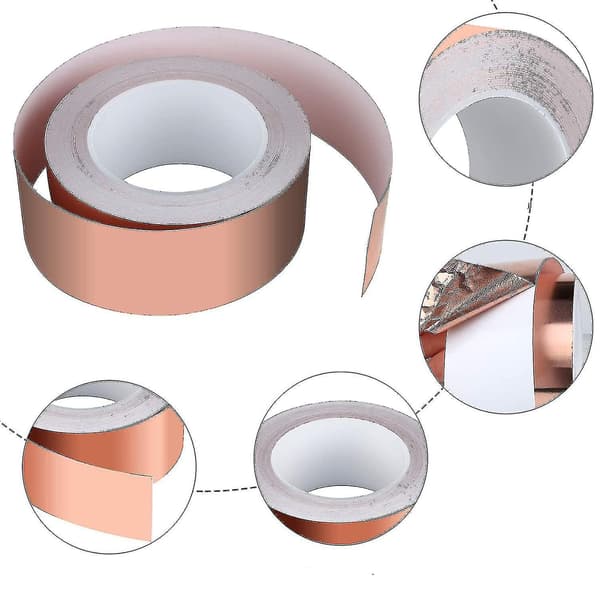 Kopparband 20m X 50mm, Vegena Kopparfolietejp Emi Kopparfolietejp