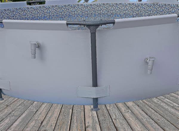 Til Bestway Poolsun Service/afspærringsventil til swimmingpools med 32 mm slangeforbindelse -Sy