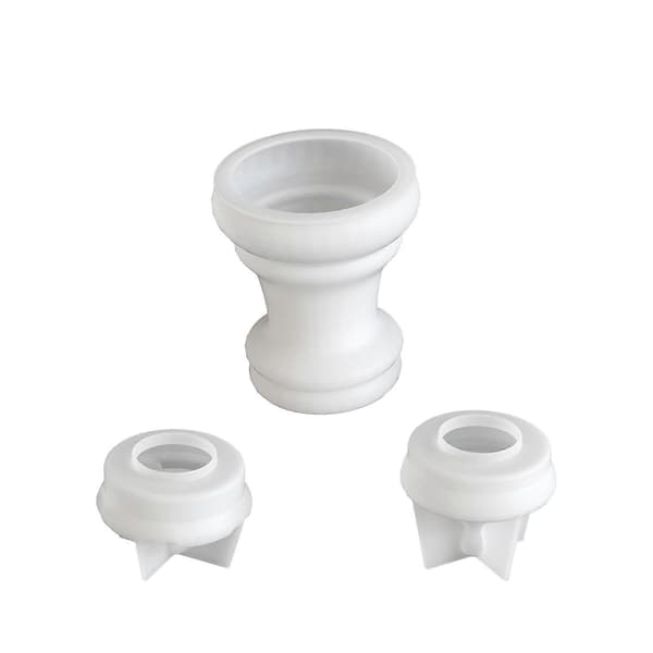 Multifunksjonell silikonform sjakkform lysestakeformer silikontekstur for håndverk stil 1 Style 1